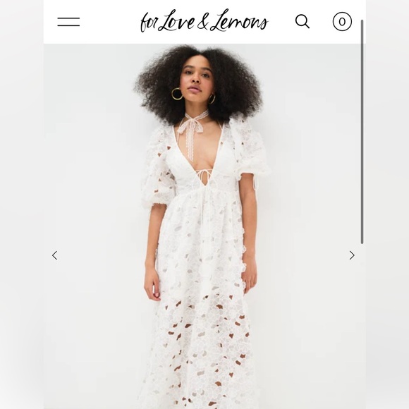 For love and lemons Peighton maxi dress - Picture 1 of 3